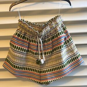 Just Bellina Aztec Shorts Multicolor Women's Shorts; Sz: S